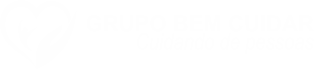 logo tipo branco e sem fundo, grupo bem cuidar- cuidadores de idosos. . Serviços. Cuidadores. Privacidade